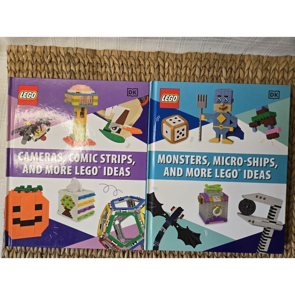 Lot of 7‎ DK Lego Bulding, Creating, Imagination Books Kids Beginners EUC